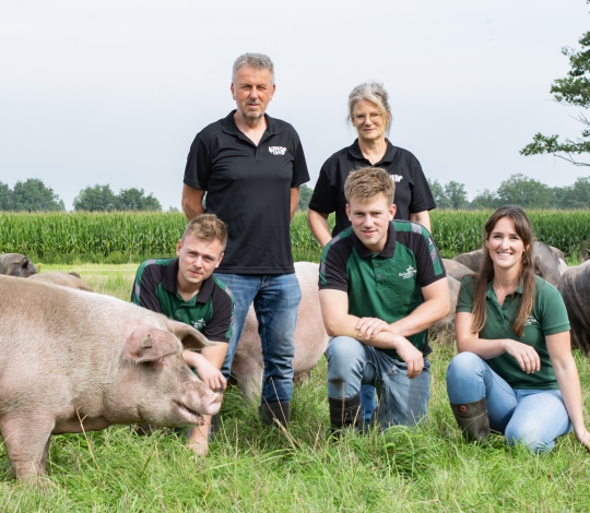 boerenportret familie Van Veen